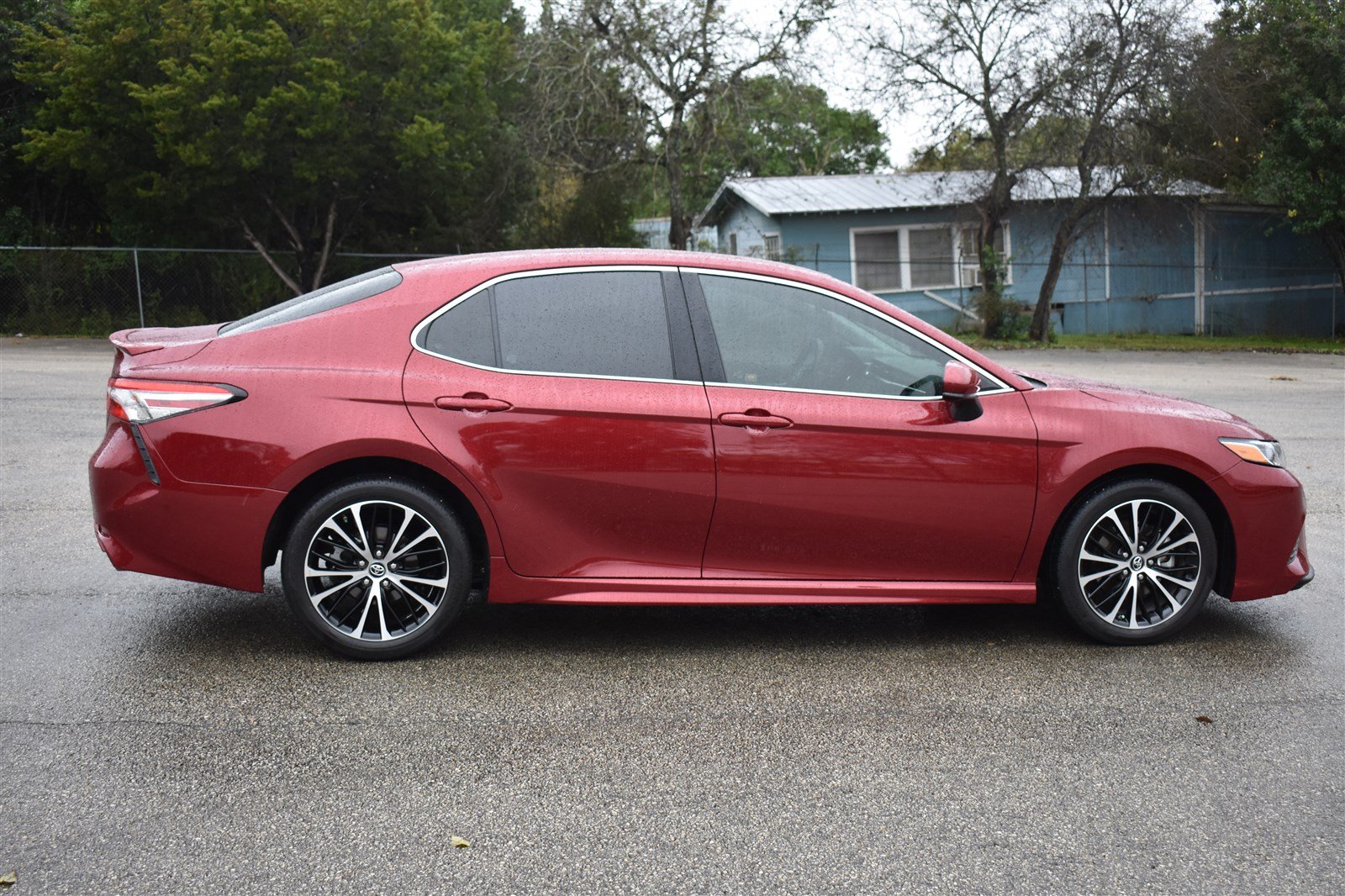 Pre-Owned 2018 Toyota Camry SE 4dr Car in San Antonio #42416 | Red ...